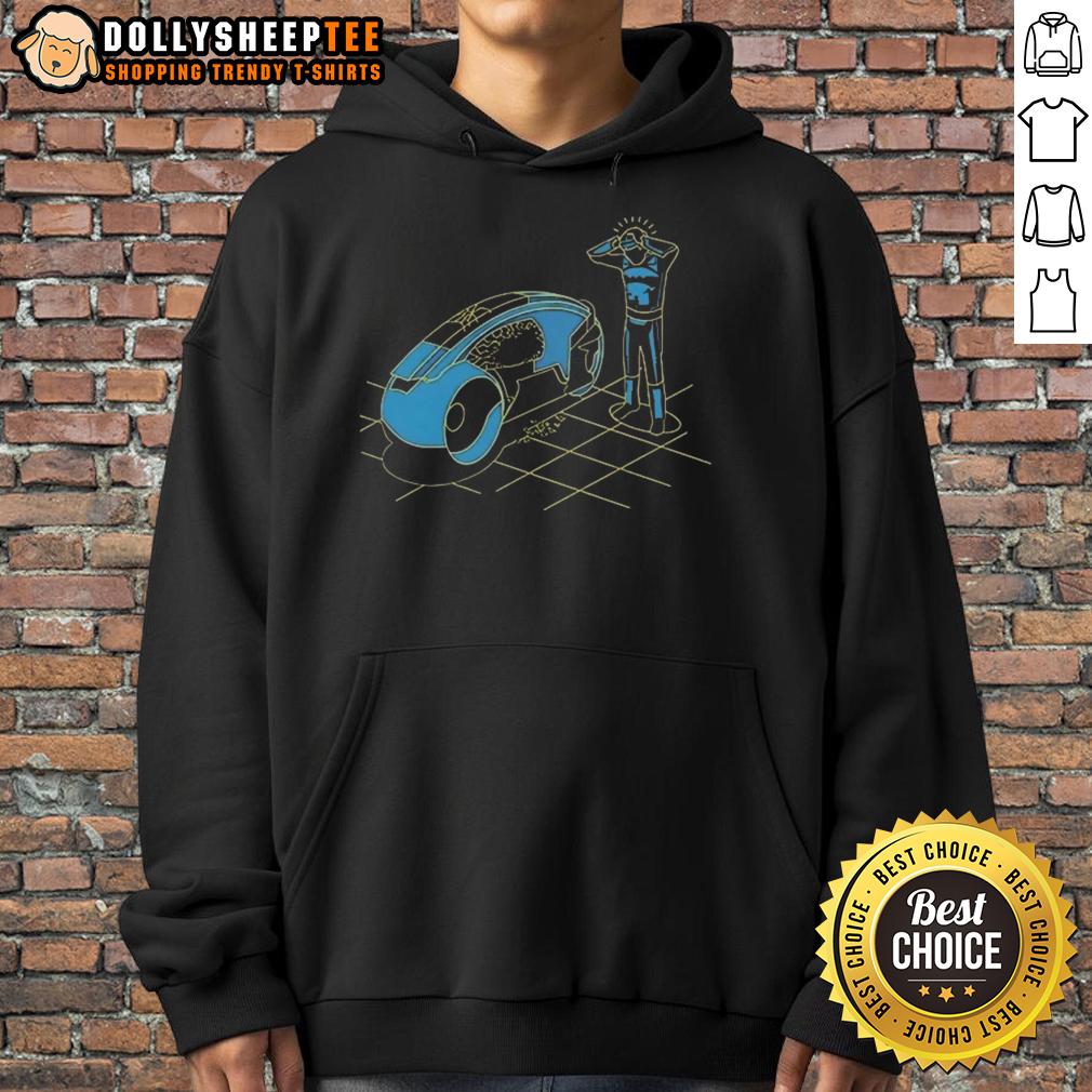Nice The Big Bang Theory Sheldon Cooper Tron Hoodie Sheldon Cooper Tron hoodie from The Big Bang Theory, featuring a vibrant design and cozy fit for fans and collectors.