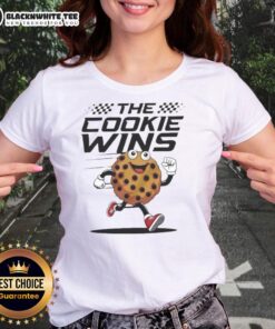 Nice The Cookie Wins New Jersey Devils Ladies Tee featuring vibrant team colors and stylish design for female fans.