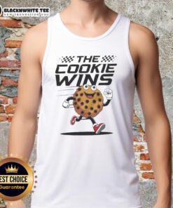 Nice The Cookie Wins New Jersey Devils tank top featuring vibrant design and team colors, perfect for fans.