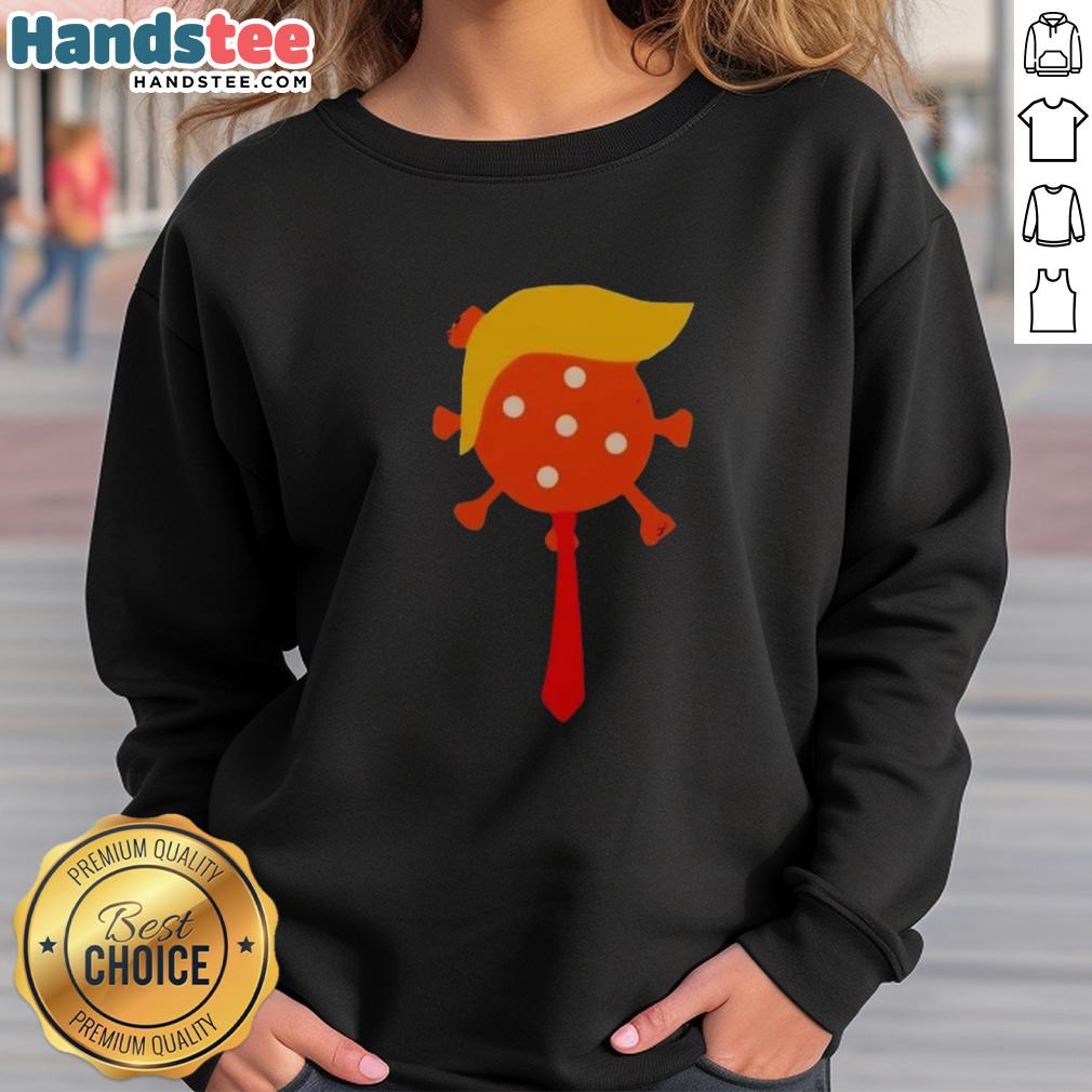 nice-the-deadliest-virus-is-ignorance-trump-virus-sweatshirt Nice The Deadliest Virus is Ignorance Trump Virus Sweatshirt in bold design, perfect for expressing your views on ignorance.