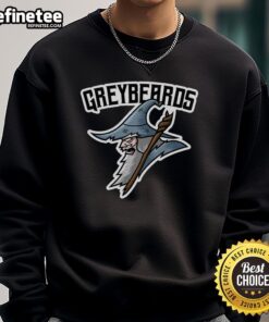 Comfortable Nice The Greybeards sweatshirt in a casual setting, perfect for stylish everyday wear.