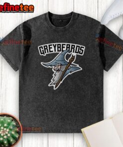 Alt Text: Nice The Greybeards Washed T-Shirt - Soft, stylish gray tee perfect for casual wear and everyday comfort.