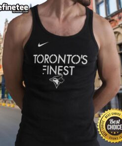 Stylish Toronto Blue Jays tank top showcasing local pride in Toronto's finest fashion for baseball fans.