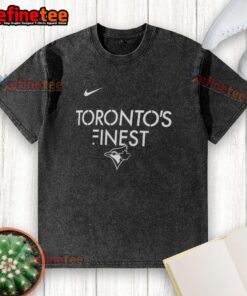 Stylish Toronto Blue Jays washed t-shirt showcasing local pride in Toronto's finest sports apparel design.