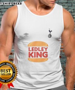 Nice Tottenham Hotspur X Ledley King hamburger tank top featuring club colors and iconic design for fans.