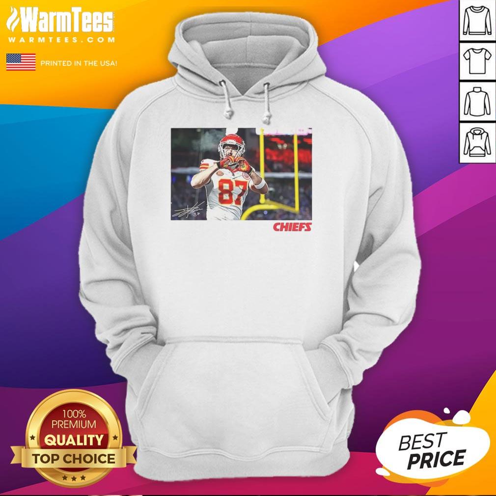 nice-travis-kelce-kansas-city-chiefs-football-heart-signature-hoodie Alt Text: Travis Kelce Kansas City Chiefs hoodie featuring a heart signature design, perfect for fans and football lovers.