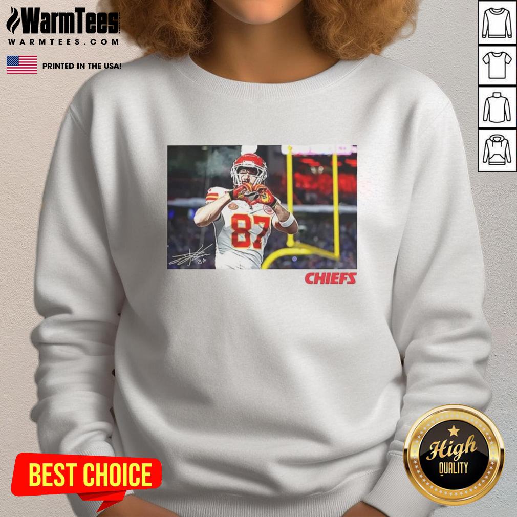 nice-travis-kelce-kansas-city-chiefs-football-heart-signature-sweatshirt Travis Kelce Kansas City Chiefs sweatshirt featuring a heart signature design, perfect for football fans and stylish wear.