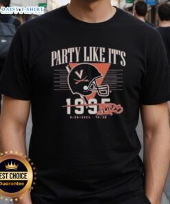 Nice Uva Football Party Like It's 2025 T-Shirt featuring vibrant graphics and a relaxed fit, perfect for game day.
