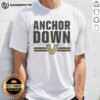 Nice Vanderbilt Commodores Anchor Down T-Shirt featuring a bold design perfect for fans and game day attire.