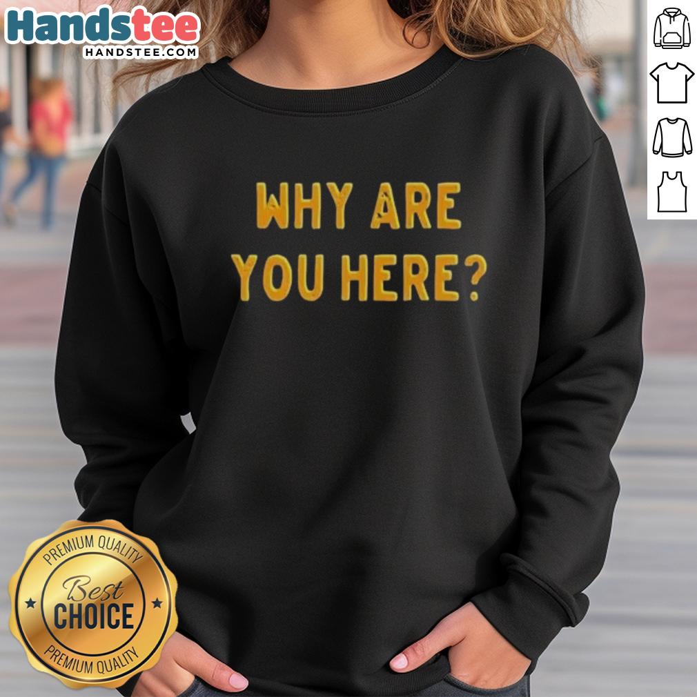 nice-why-are-you-here-text-simple-sweatshirt Nice Why Are You Here Text Simple T-Shirt - Image 5