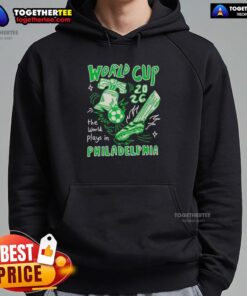 Nice World Cup 2026 hoodie featuring Philadelphia design, perfect for fans celebrating the tournament in style.