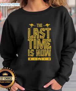 Nice WWE The Last Time Is Now John Cena Farewell 2025 Perth sweatshirt featuring bold graphics and a stylish design.