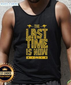 John Cena farewell tank top from 'WWE The Last Time is Now' event in Perth 2025, featuring bold graphics and design.