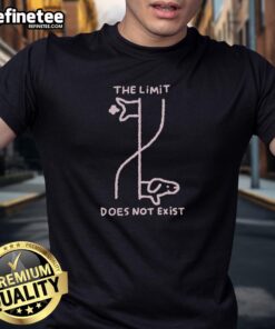 Nice Zero The Limit Does Not Exist T-Shirt featuring a stylish design and comfortable fit for casual wear.