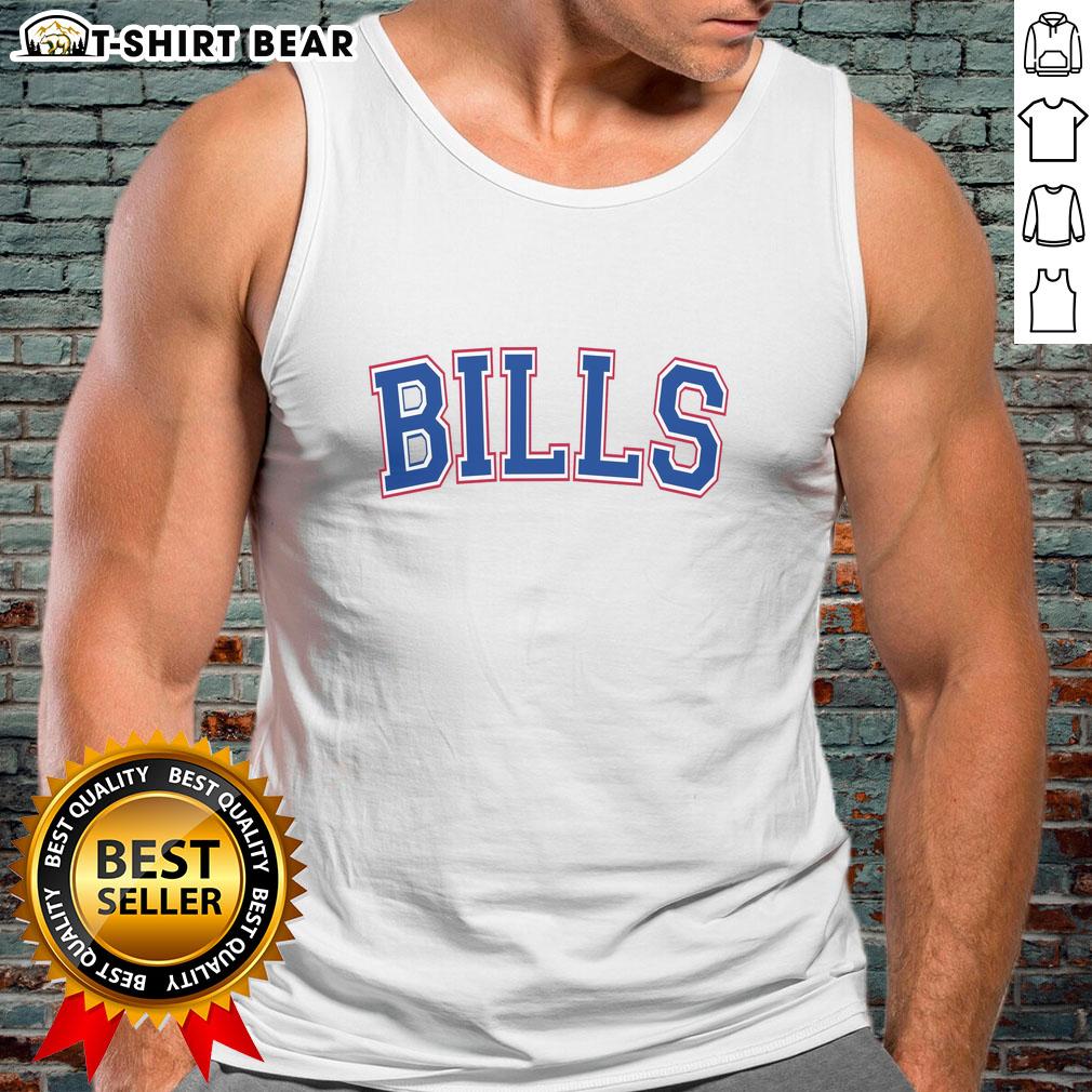 Official Bills Football Team Varsity Tank Top Official Bills Football Team Varsity Tank Top in blue, featuring logo and sporty design perfect for fans.