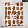 Official Brown Bear Brown Bear Blanket Fleece Customized Blanket