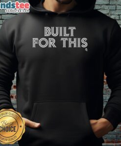 Official Built For This Hoodie in black, featuring a stylish design and comfortable fit for everyday wear.
