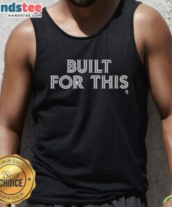 Official Built For This Tank Top in vibrant colors, perfect for workouts and casual wear, showcasing a stylish design.