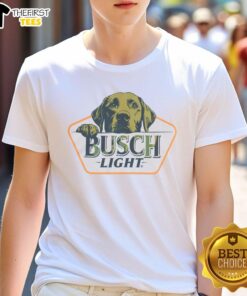 Official Busch Light Camo Dog T-Shirt featuring a stylish camo pattern, perfect for dog lovers and outdoor adventures.
