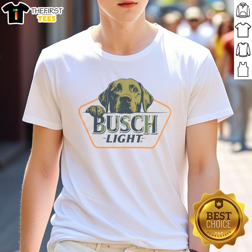 official-busch-light-camo-dog-t-shirt Official Busch Light Camo Dog T-Shirt featuring a stylish camo pattern, perfect for dog lovers and outdoor adventures.