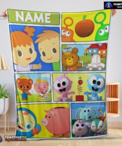 Official Cartoon Baby First TV Quilt Velveteen Cute Blanket Fleece Customized Blanket