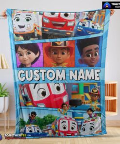 Official Cartoon Disney Firebuds Blanket Customize Blanket