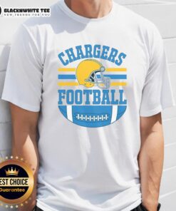 Official Chargers Football Fan Gear T-Shirt featuring bold team logo and colors, perfect for game day and loyal fans.
