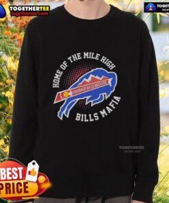 Official Colorado X Buffalo Bills Backers sweatshirt, perfect for Mile High Bills Mafia fans showing team spirit.