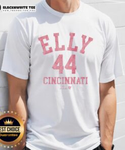 Official Elly De La Cruz October T-Shirt featuring bold graphics and vibrant colors for fans of baseball apparel.