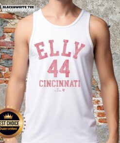 Official Elly De La Cruz October tank top featuring vibrant colors and a stylish design for fans and fashion enthusiasts.