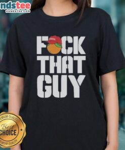 Official Dropkick Murphys 'Fck That Guy' Ladies Tee featuring bold graphic design and comfortable fit for fans.