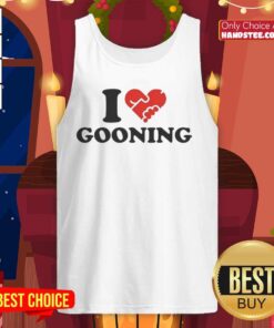 Official I Heart Gooning Tank Top featuring a stylish design perfect for laid-back summer outfits.