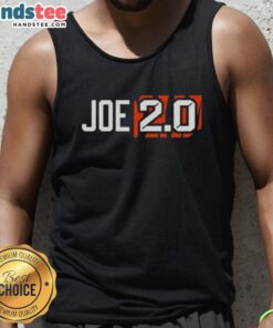 Official Joe 2.0 Tiger Tank Top featuring a bold tiger graphic and premium fabric, perfect for casual wear.