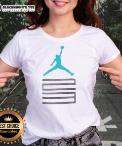 Alt Text: Official Jordan Brooklyn AJ11 Classic Ladies Tee featuring a stylish design, perfect for sneaker enthusiasts and casual wear.