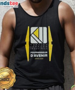 Official Korolev Johnson Industries 2024 Tank Top showcasing modern design and quality craftsmanship.