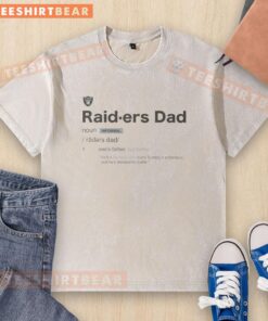 Official Las Vegas Raiders Dad Definition Washed T-Shirt featuring unique graphics and soft fabric for ultimate comfort.