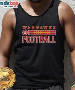 Alt Text: Official Louisiana Monroe Warhawks 2025 ULM Football tank top featuring team colors and logo, perfect for fans.