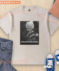Official Loyola University Chicago washed t-shirt honoring Sister Jean Dolores Schmidt, who passed away 1919-2025.