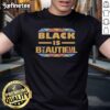 Official Mamignan Toure Black Is Beautiful T-Shirt featuring a stylish design celebrating beauty and cultural pride.