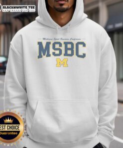 Vintage hoodie featuring the Official Michigan Sport Business Conference logo, perfect for casual wear and event enthusiasts.
