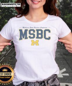 Official Michigan Sport Business Conference vintage ladies tee showcasing a stylish design perfect for event attendees.
