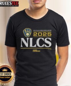 Official Milwaukee Brewers 2025 Division Series Winner Locker Room T-Shirt showcasing team pride and celebration.