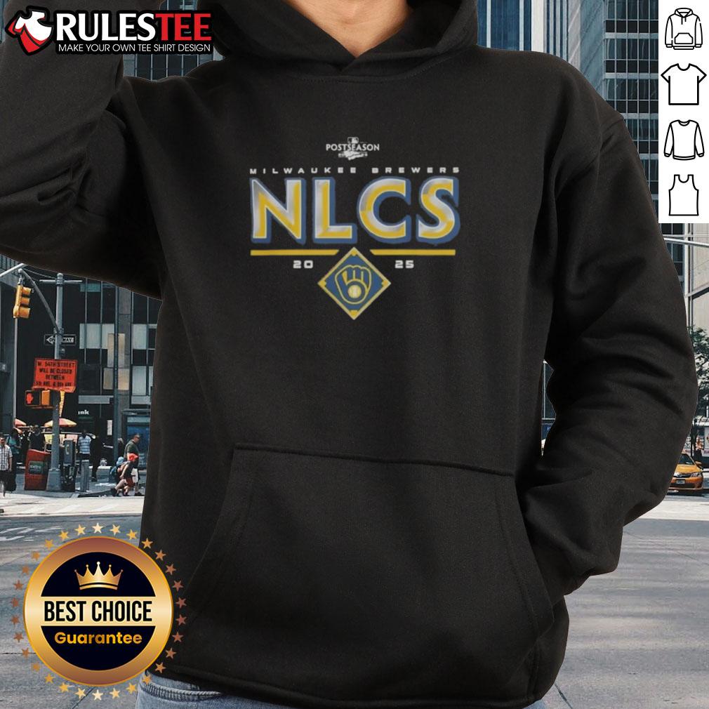 official-milwaukee-brewers-2025-nlcs-division-series-winner-postseason-hoodie Alt Text: Official Milwaukee Brewers 2025 NLCS Division Series Winner Postseason Hoodie featuring team logo and championship design.