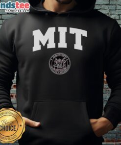 Official MIT University hoodie featuring the Massachusetts Institute of Technology logo in a stylish design.