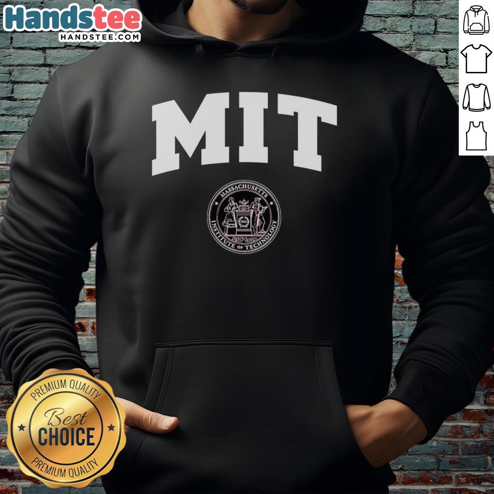 official-mit-university-massachusetts-nstitute-of-technology-logo-hoodie Official MIT University hoodie featuring the Massachusetts Institute of Technology logo in a stylish design.