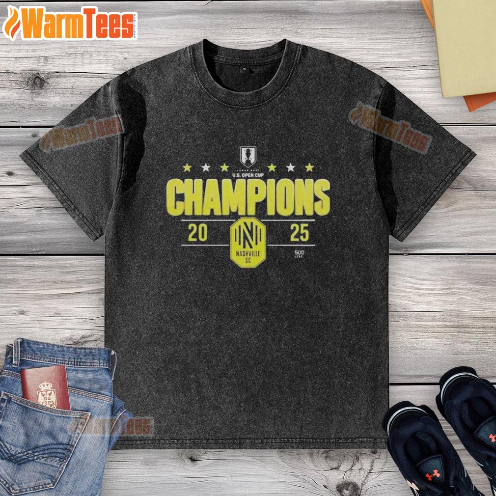 official-nashville-soccer-champions-open-cup-2025-washed-t-shirt Alt Text: Official Nashville Soccer Champions Open Cup 2025 washed t-shirt featuring team logo and vibrant colors.