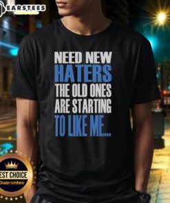 Alt Text: Official Need New Haters Vintage T-Shirt featuring Khabib's quote, perfect for MMA fans and stylish casual wear.