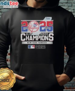 Official New York Yankees 2025 AL Division Series Champions T-Shirt - Image 2