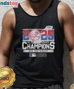 Official New York Yankees 2025 AL Division Series Champions T-Shirt - Image 4
