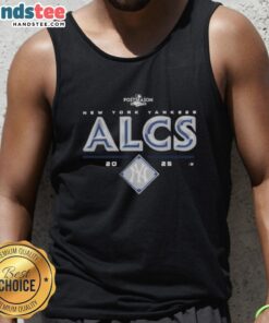 Official New York Yankees 2025 ALCS Division Series Winner Postseason Tank Top showcasing team pride and championship spirit.